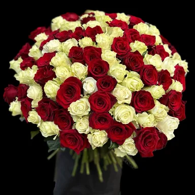 Молекула яркого признания · 101 роза