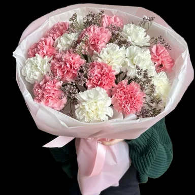 Молекула белых диантусов
