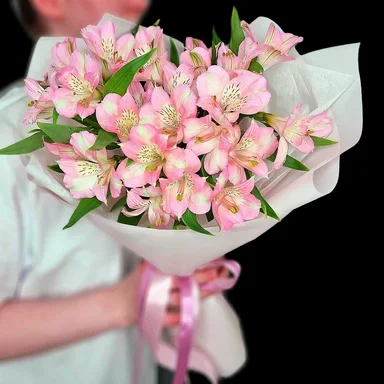 Молекула розовых альстромерий