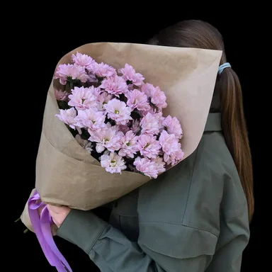 Молекула розовых ромашек