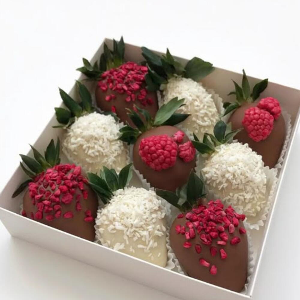 Клубника в  шоколаде 🍓 9 шт — дополнительная фотография